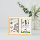 Mangar - Mangaan Trading Kaart (Staand voorkant)