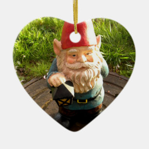 Mangat Gnome Keramisch Ornament