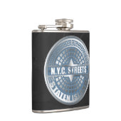 Mangat Staten Blue Heupfles (Rechts)