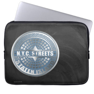 Mangat Staten Blue Laptop Sleeve