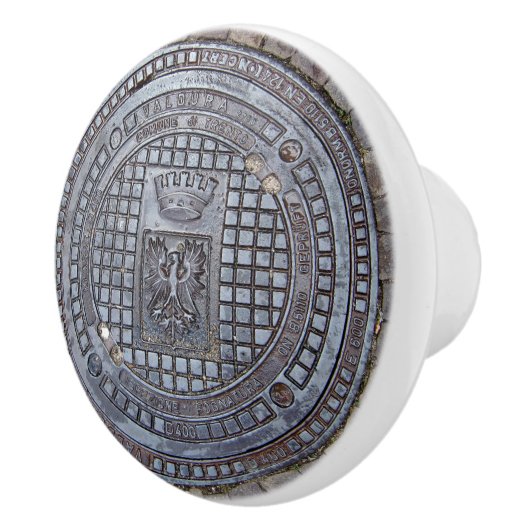 Mangatafdekking en steenkoolweg keramische knol keramische knop (Rechts)