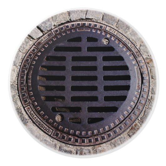 Mangatafdekking en steenkoolweg keramische knol keramische knop (Voorkant)