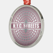 MangatdekselsNYC Metalen Ornament (Links)