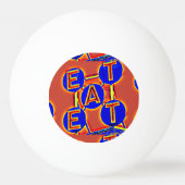 mange balle de ping pong rouge/bleu (Dos)