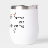 Mange le chat drôle (Gauche)