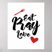 Mange Pray Love - Cuisine - Poster (Devant)