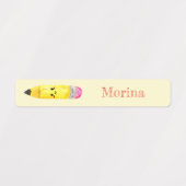 Mange retour à l'école étiquettes enfants (Design 1)