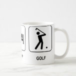 Mange Sleep Golf Mug<br><div class="desc">Mange Sleep Golf Mug</div>