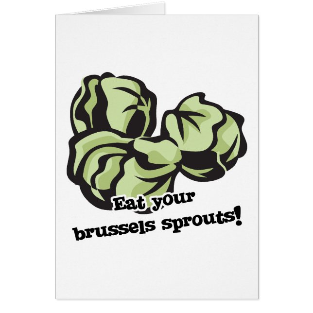 mange tes choux de Bruxelles (Devant)