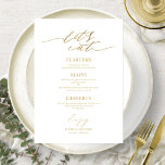 Mangeons Chic Script Mariage Carte Menu Pour Plaqu<br><div class="desc">Une carte de menu mariage calligraphie simple et chic. Je propose un service de personnalisation gratuit,  si vous avez des questions ou des demandes spéciales,  s'il vous plaît n'hésitez pas à me contacter.</div>