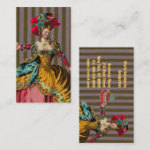 Mangeons du gâteau - Carte de visite (Devant / Derrière)