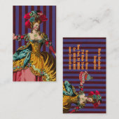 Mangeons du gâteau - Carte de visite (Devant / Derrière)