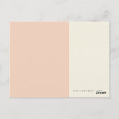 Mangeons du gâteau ~ Carte postale / Invitations (Dos)