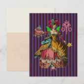 Mangeons du gâteau ~ Carte postale / Invitations 4 (Devant / Derrière)