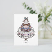 Mangeons du gâteau ~ Cartes postales / Invitation (Debout devant)