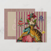 Mangeons du gâteau ~ Invitation / RSVP 5.25x5.25 (Devant / Derrière)