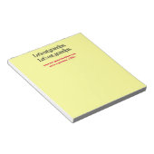 Mangeons Grand-Père Bloc-Notes (Incliné)