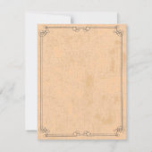 Mangeons le gâteau Marie Antoinette ~ Invitations (Dos)