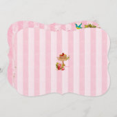 Mangeons les invitations à la fête du gâteau (Devant / Derrière)