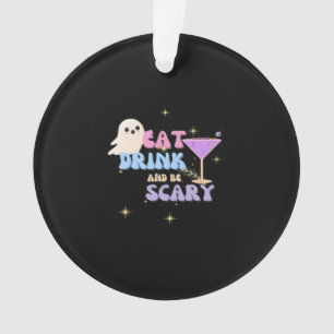 Manger Boire Et Être Drôle Et Effrayant Halloween