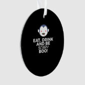 Manger Boire Fantôme Effrayant Halloween Créatif D (devant)