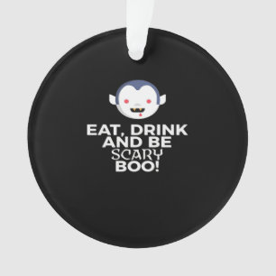 Manger Boire Fantôme Effrayant Halloween Créatif D
