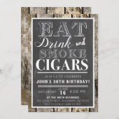 Manger Boire & Fumer Cigars Toute invitation Événe (Devant / Derrière)