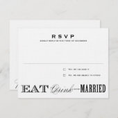 MANGER, BOIRE | RSVP (Devant / Derrière)