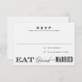 MANGER, BOIRE | RSVP 3,5 x 5 (Devant / Derrière)