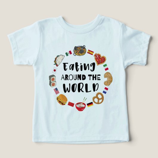 Manger dans le monde entier (Design Recto)
