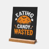 Manger des bonbons gâché Halloween Design_1 (Angle)