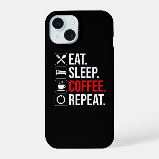 Manger. Dormir. Café. Recommencer (Verso)