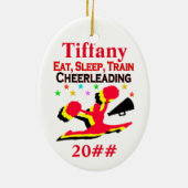 MANGER, DORMIR, CHEER PERSONNALISÉ ET ORNEMENT DAT (Dos)