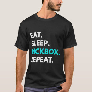 Manger Dormir Kickbox Répéter - T-shirts de kickbo