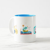 MANGER DORMIR KPOP RÉPÉTER CAFÉ À DEUX TONNES MUG (Devant gauche)