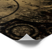 manger. dormir. patiner. poster (Coin)