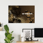 manger. dormir. patiner. poster (Bureau à domicile)