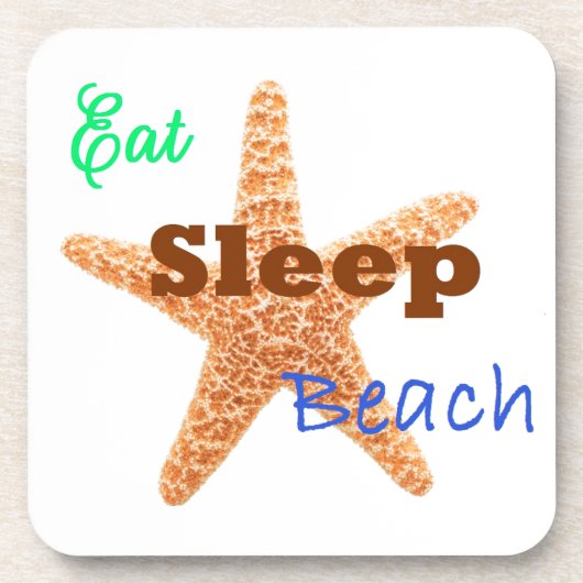 Manger Dormir Plage - Dessous de verre (Devant)