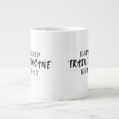 Manger Dormir S'ENTRAÎNER À FOND Répéter | Tasse s (Devant)
