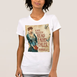MANGER. DORMIR. T-shirt LIRE FAIRY TALES