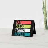 manger dormir tennis répéter (Devant)