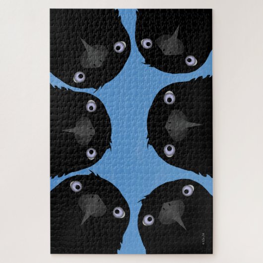 Manger du corbeau Vous regardez Puzzle (Vertical)