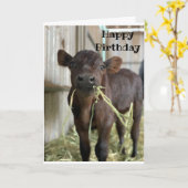 MANGER DU GÂTEAU PAS DE CARTE D'ANNIVERSAIRE (Fleur jaune)