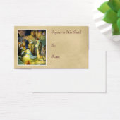 Manger Jesus Gift Label Kerst Visitekaartje (Bureau)