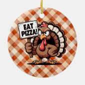 Manger Pizza Turquie Ornement (Dos)