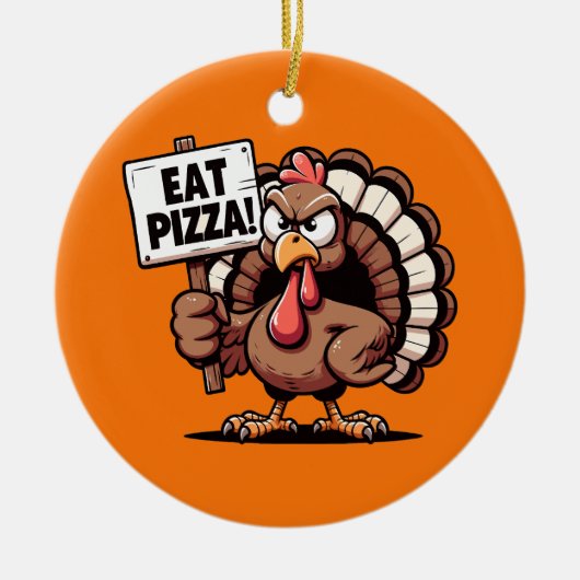 Manger Pizza Turquie Ornement (Devant)