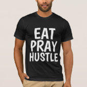 Manger PRAY HUSTLE T-shirts hommes (Devant)
