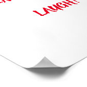 MANGER! PROFITEZ ! RIRE ! AMOUR ! Affiche de devis (Coin)