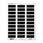 Manger religieus Christelijk kerstadreslabel Etiket (Full Sheet)