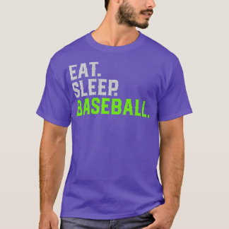 Manger Sleep Baseball Répéter TShirt